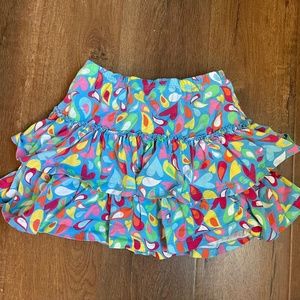 Girls cute Hanna Anderson heart skirt